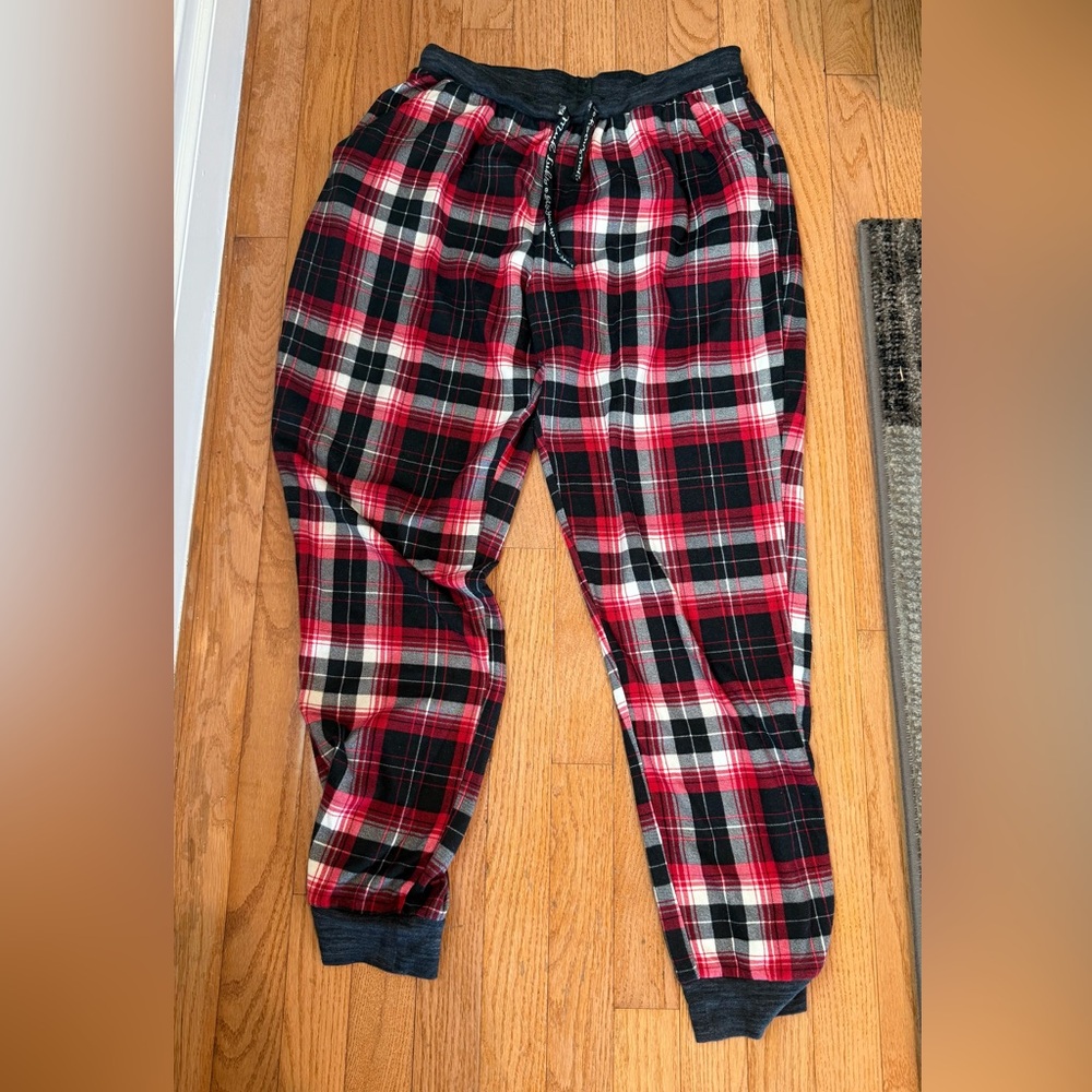 Muk Luks Fleece Pajama Pants, medium Plaid Lounge Pants